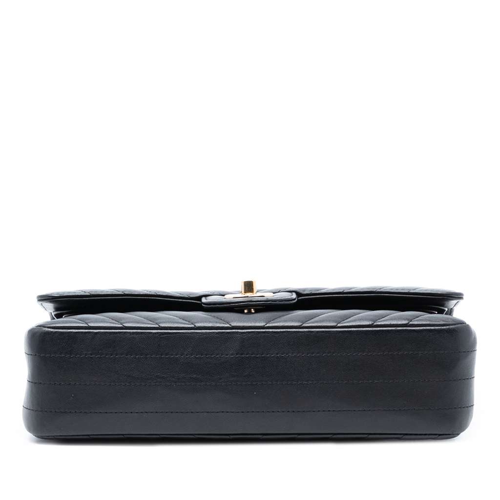 Chanel Medium Classic Chevron Lambskin Double Flap - 3