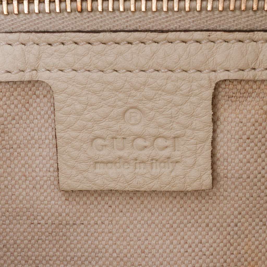 Gucci Medium Calfskin Bamboo Shopper Boston Bag - 5