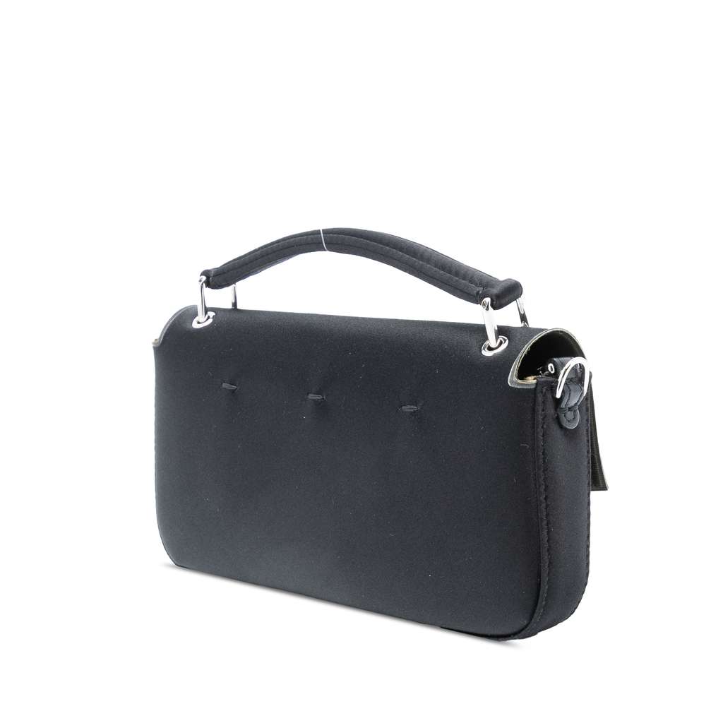 Fendi Satin Baguette Phone Pouch Satchel - 2