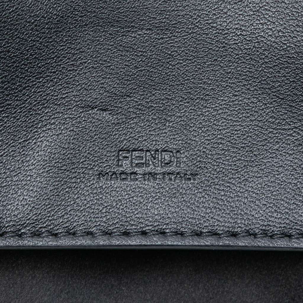 Fendi Satin Baguette Phone Pouch Satchel - 5