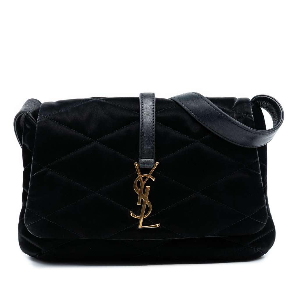Saint Laurent Quilted Satin Le 57 Shoulder Bag