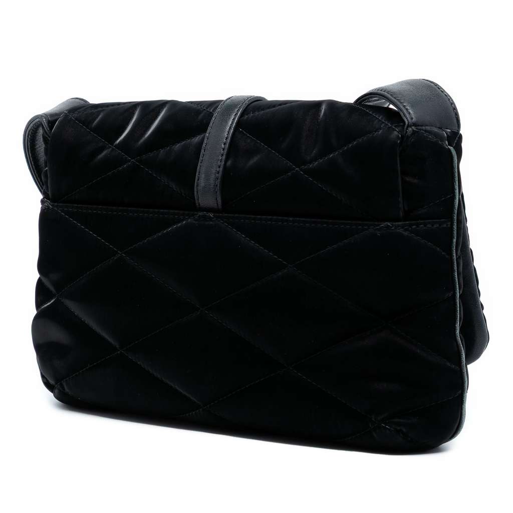 Saint Laurent Quilted Satin Le 57 Shoulder Bag - 2