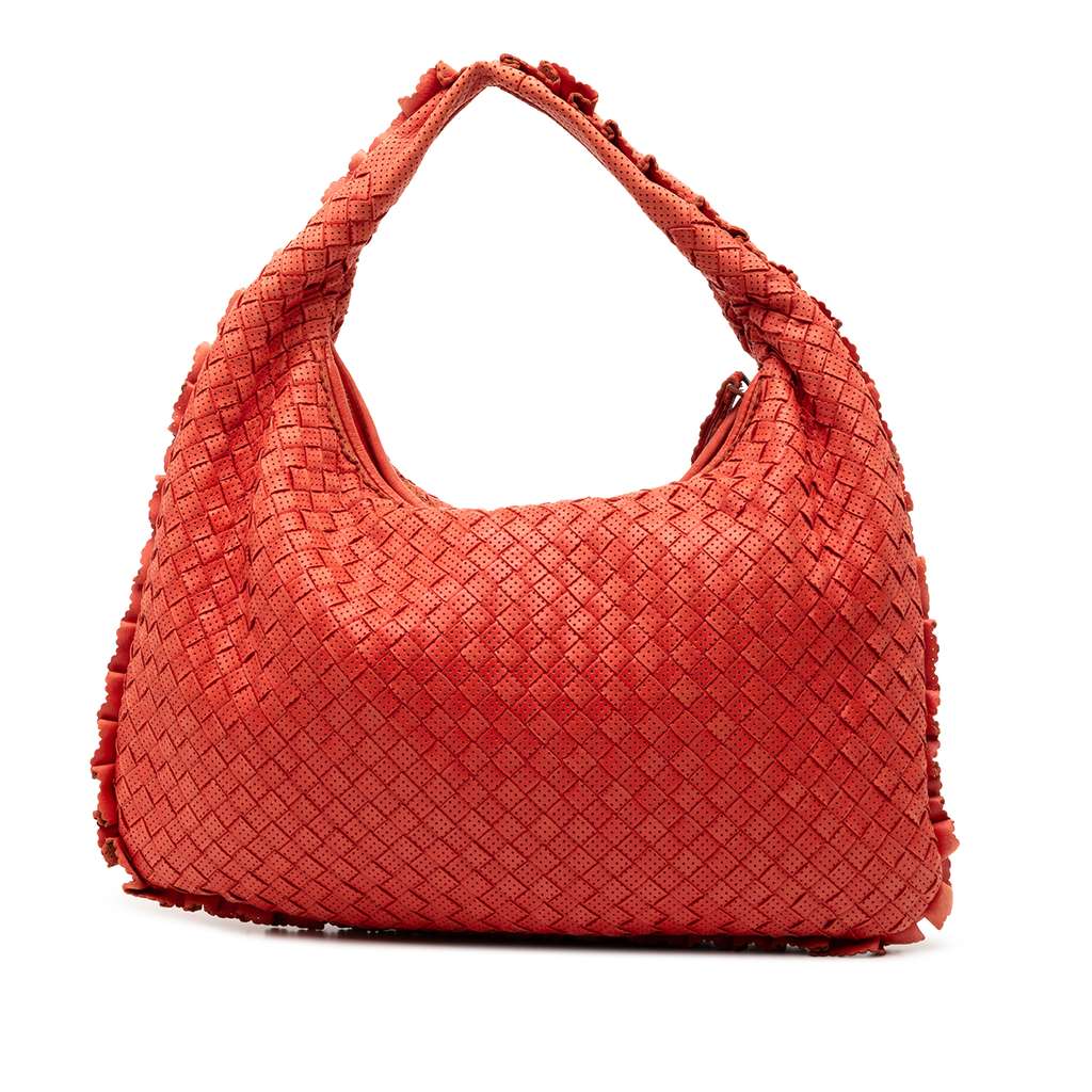 Bottega Veneta Small Perforated Nappa Intrecciato Veneta Hobo - 2