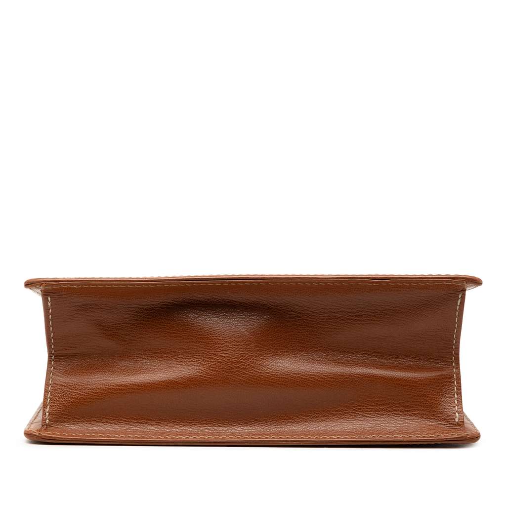 Loewe Leather Velazquez Twist Top Handle Bag - 3