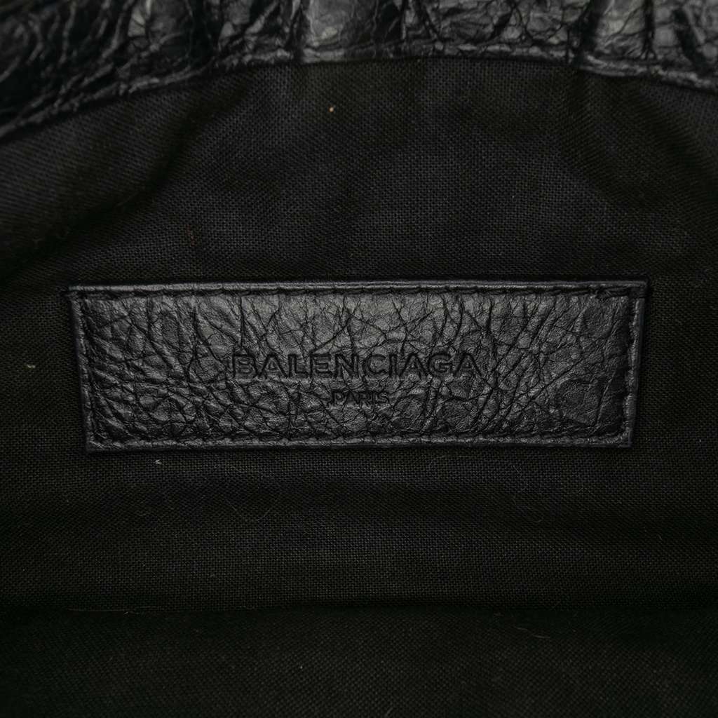 Balenciaga Lambskin Motocross Classic Clip S Clutch - 5