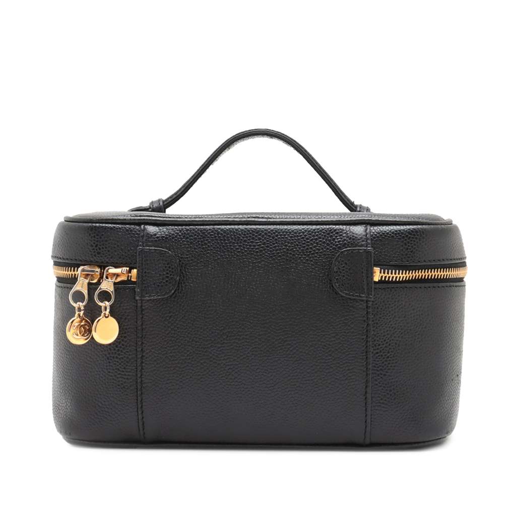 Chanel CC Caviar Vanity Case - 2