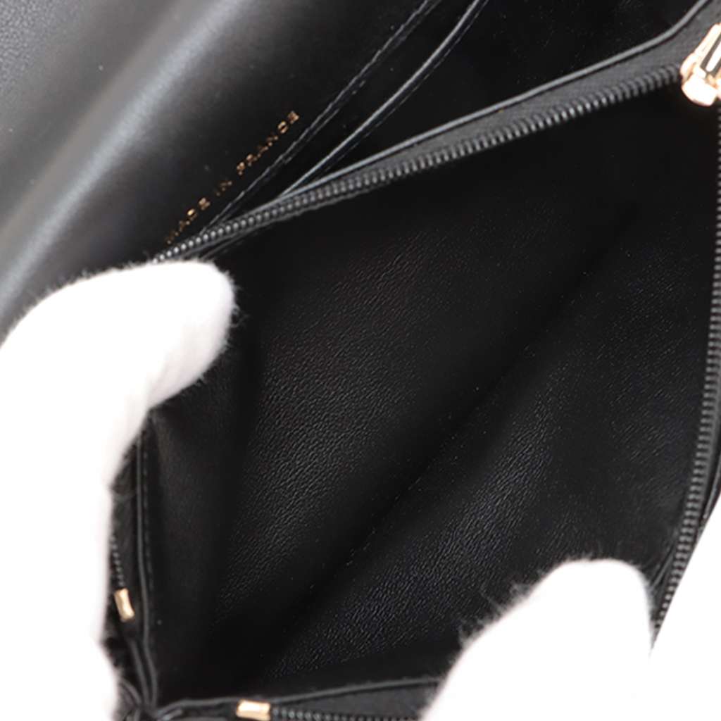 Chanel CC Quilted Patent Top Handle Phone Holder with Chain - 5