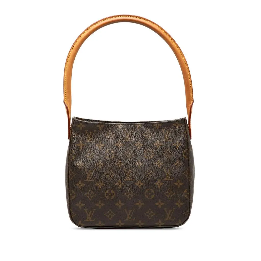 Louis Vuitton Monogram Looping MM Brown Good - Front View