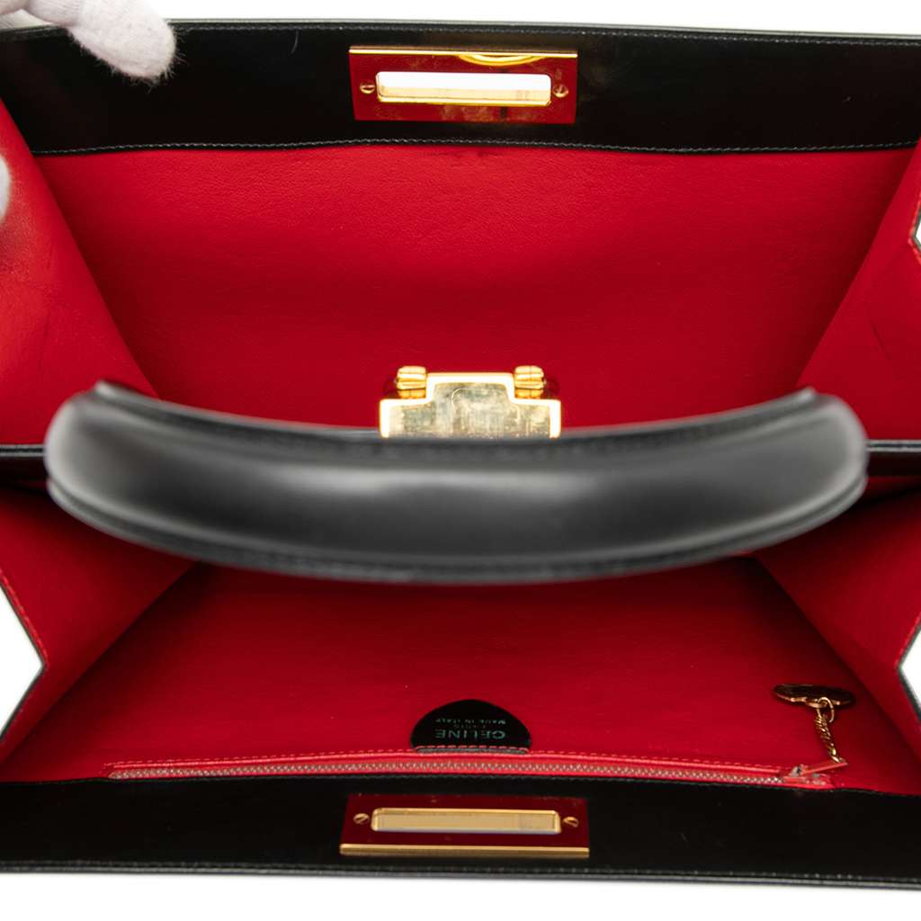 Celine Leather Handbag - 4