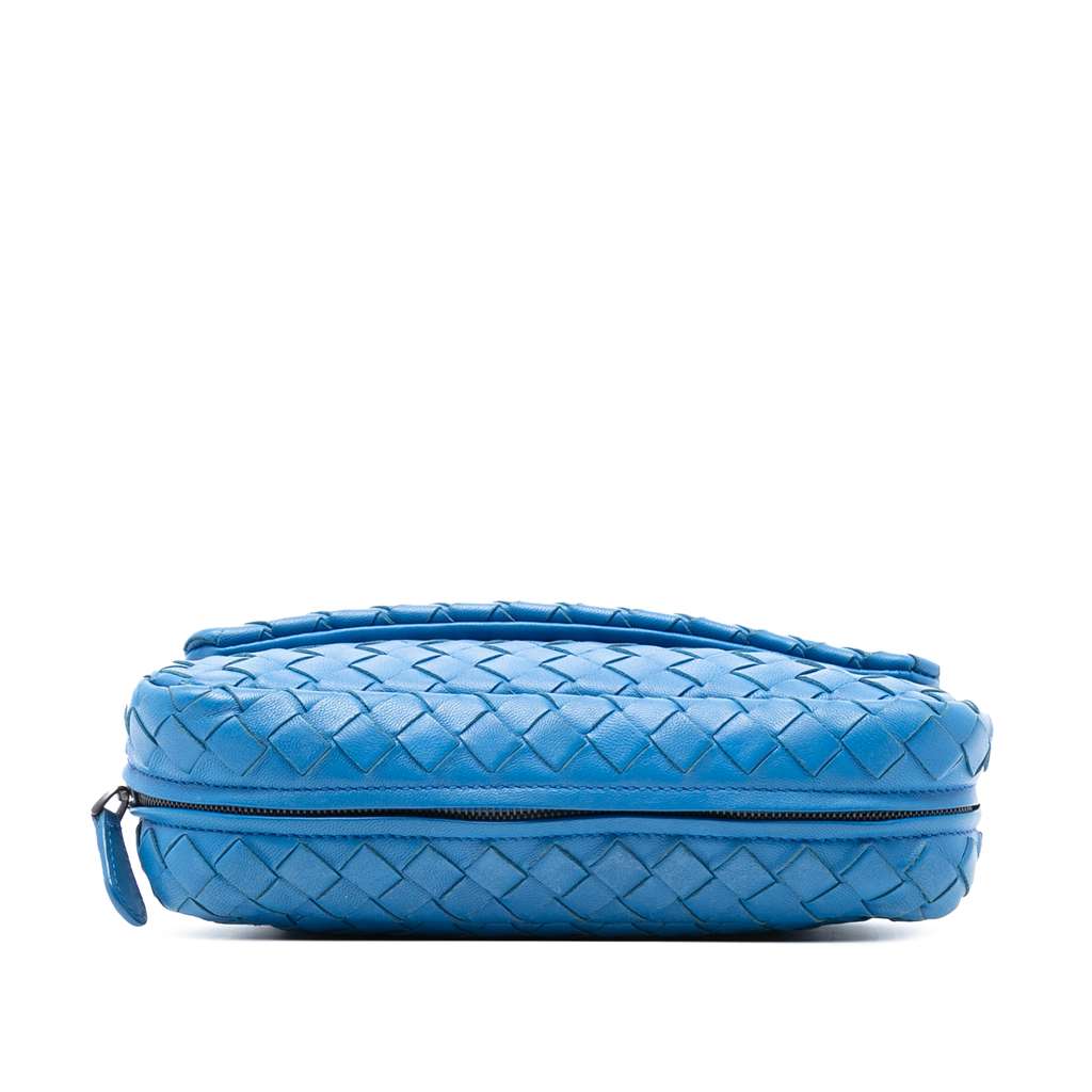 Bottega Veneta Mini Nappa Intrecciato Expandable Chain Flap Crossbody - 3