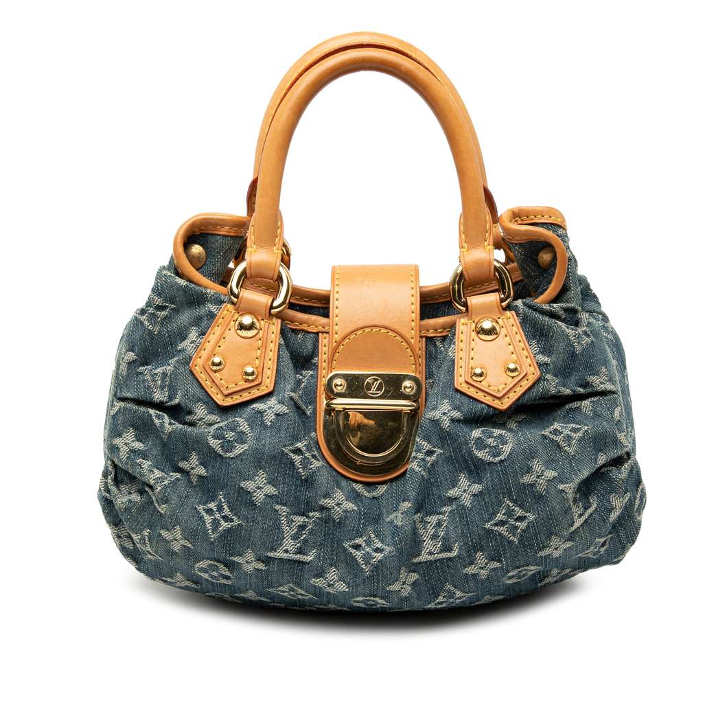 Louis Vuitton Monogram Denim Pleaty