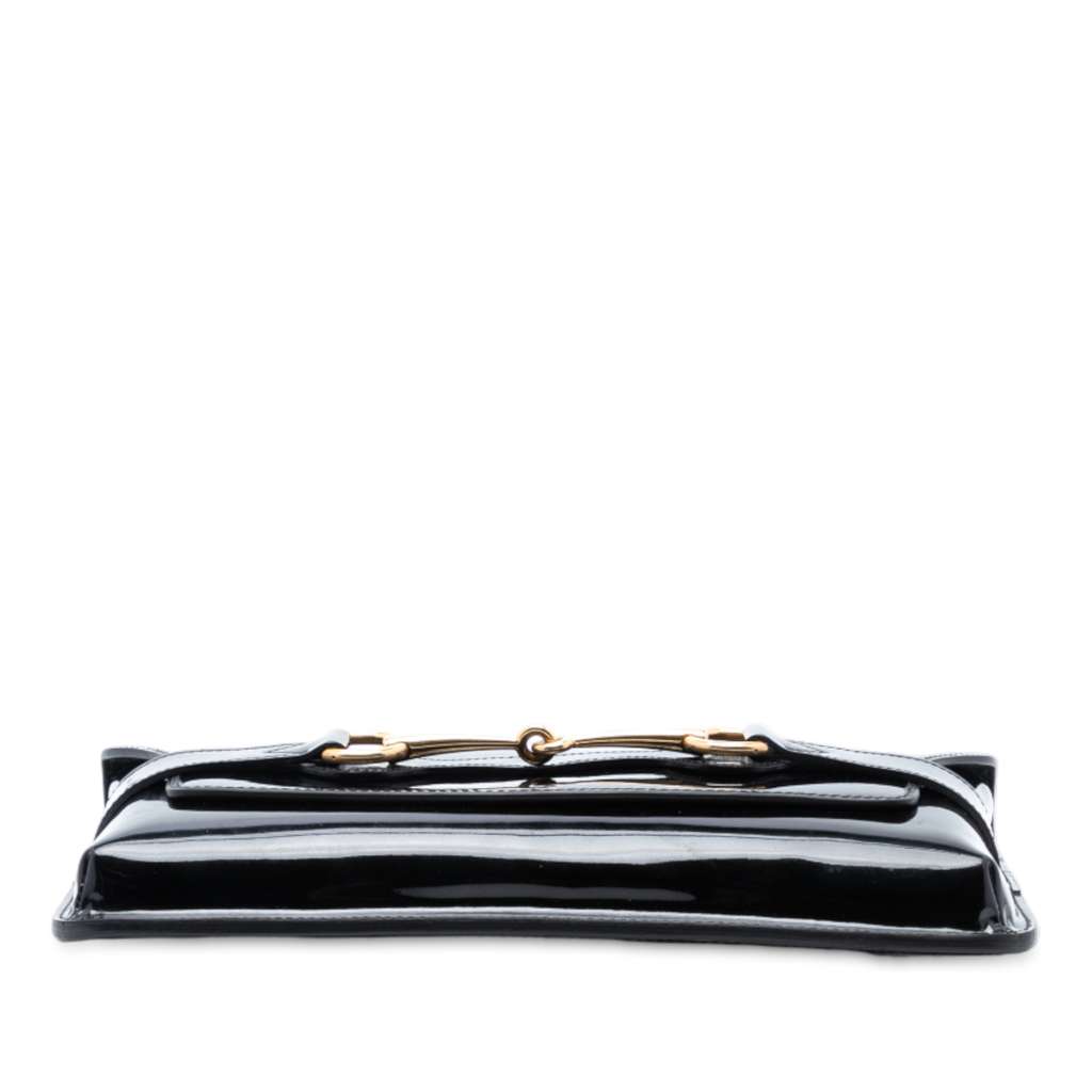 Gucci Patent Bright Bit Clutch - 3