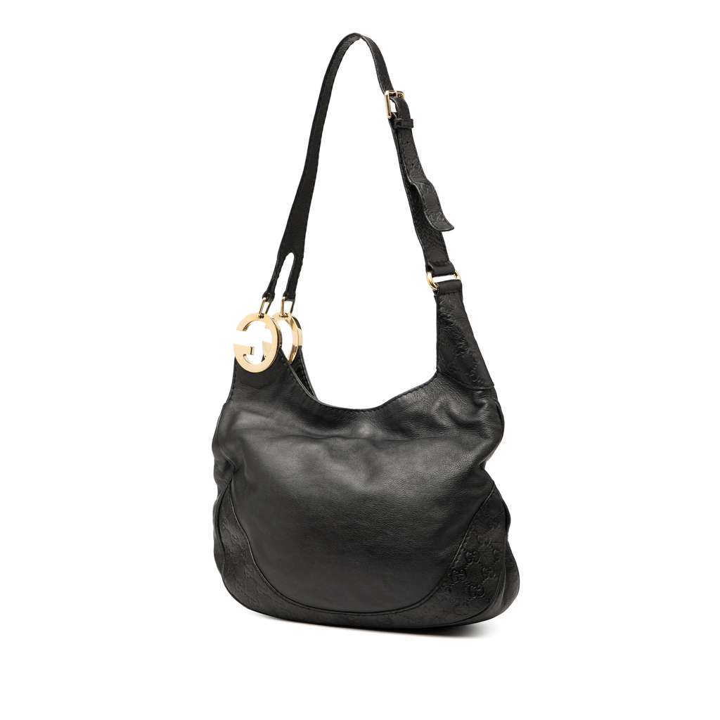 Gucci Guccissima Trimmed Leather Charlotte Crossbody - 2