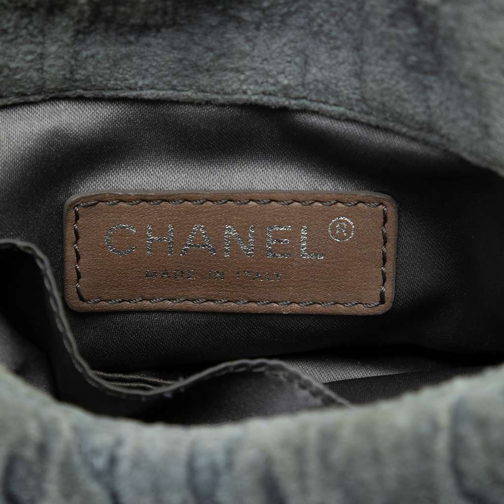 Chanel Paris Moscou Mini Velvet Bubble Quilt Flap - 5