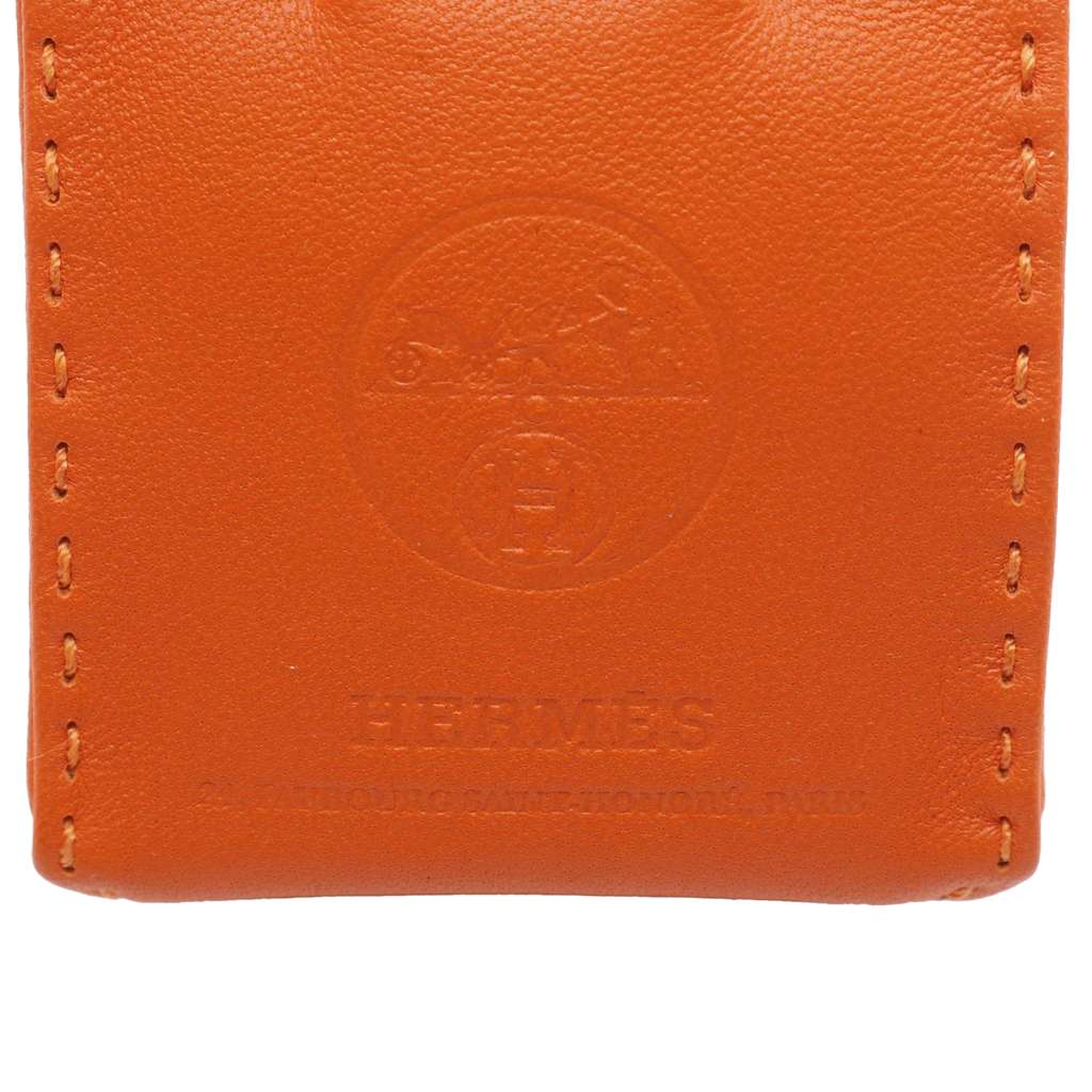 Hermès Milo Lambskin and Swift Shopping Bag Charm - 3