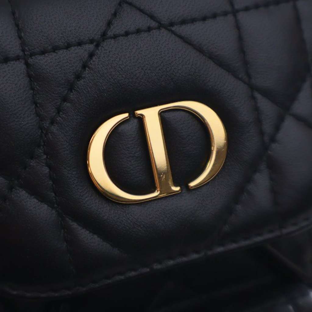 Dior Small Lambskin Macrocannage Caro Backpack - 5