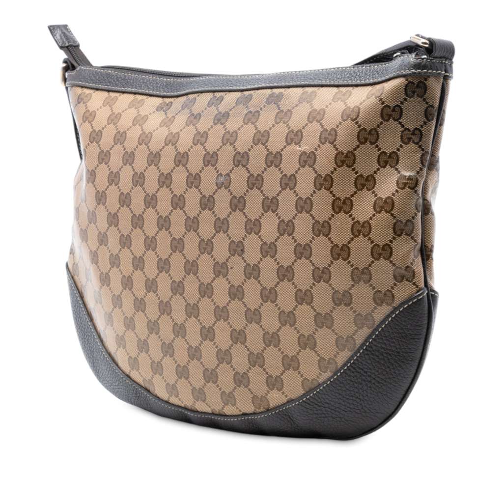 Gucci Large GG Crystal Half Moon Crossbody - 2