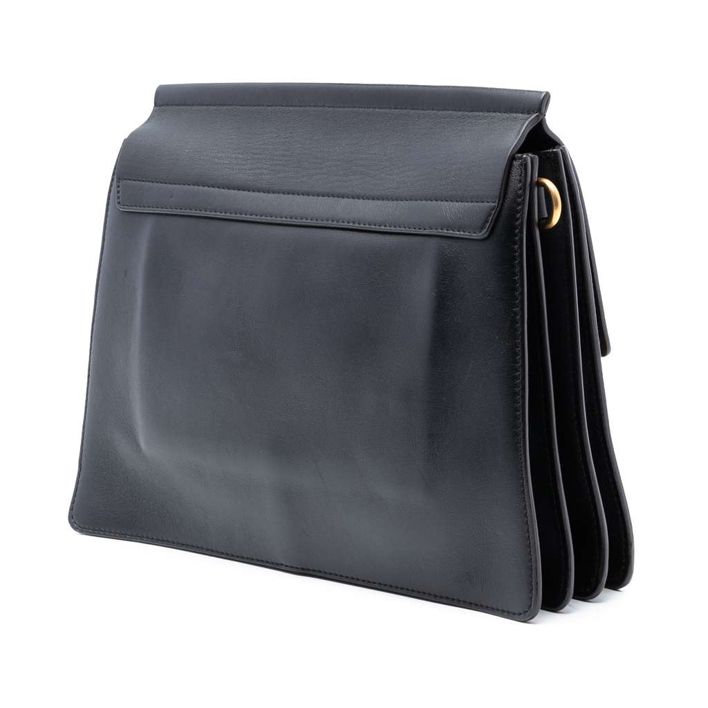 Chloé Medium Calfskin and Stitched Suede Faye Crossbody - 2