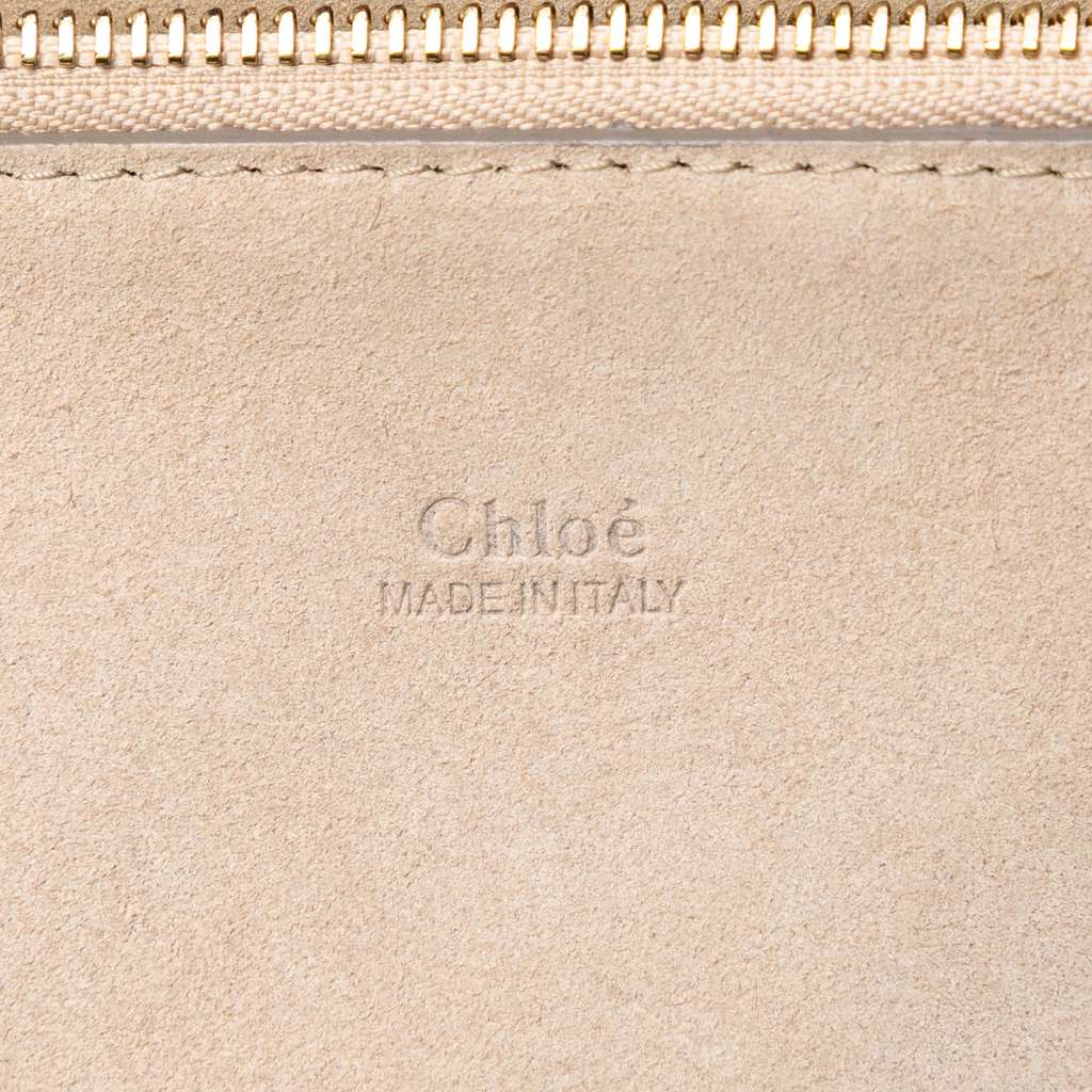 Chloé Medium Calfskin and Stitched Suede Faye Crossbody - 5
