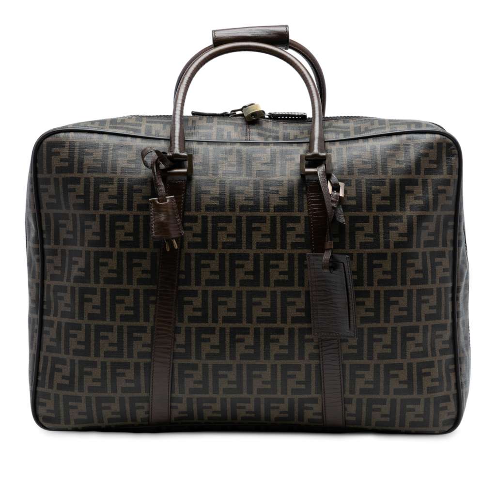 Fendi Zucca Coated Canvas Suitcase