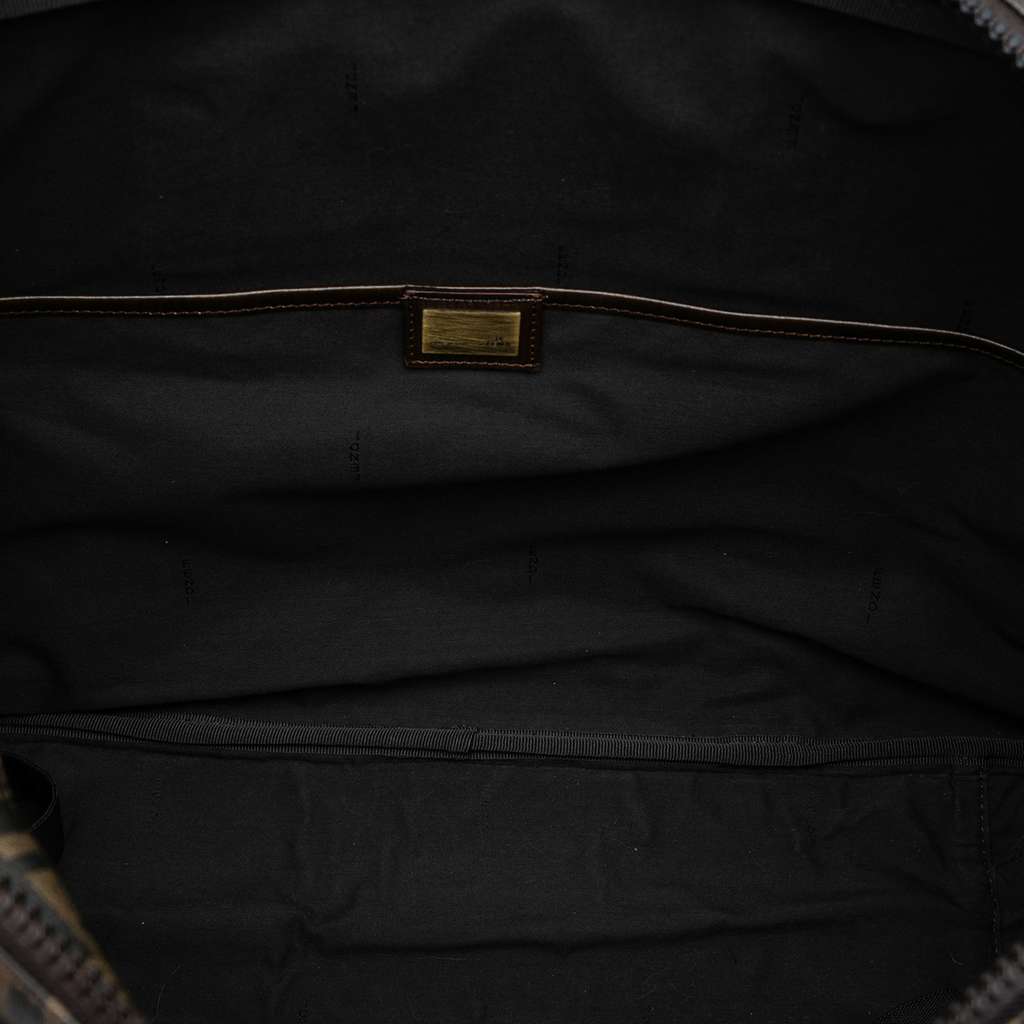 Fendi Zucca Coated Canvas Suitcase - 4