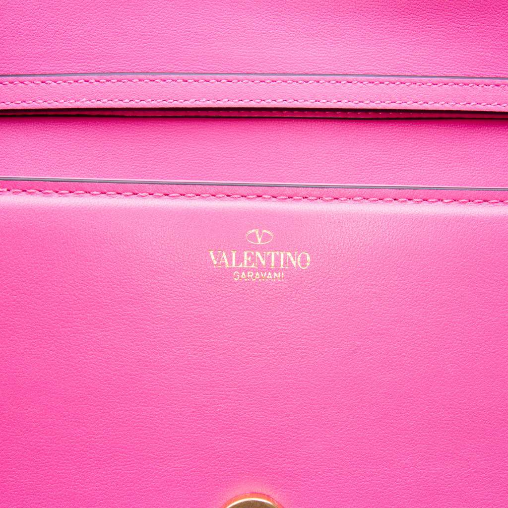 Valentino Medium Calfskin VLogo Loco Satchel - 5