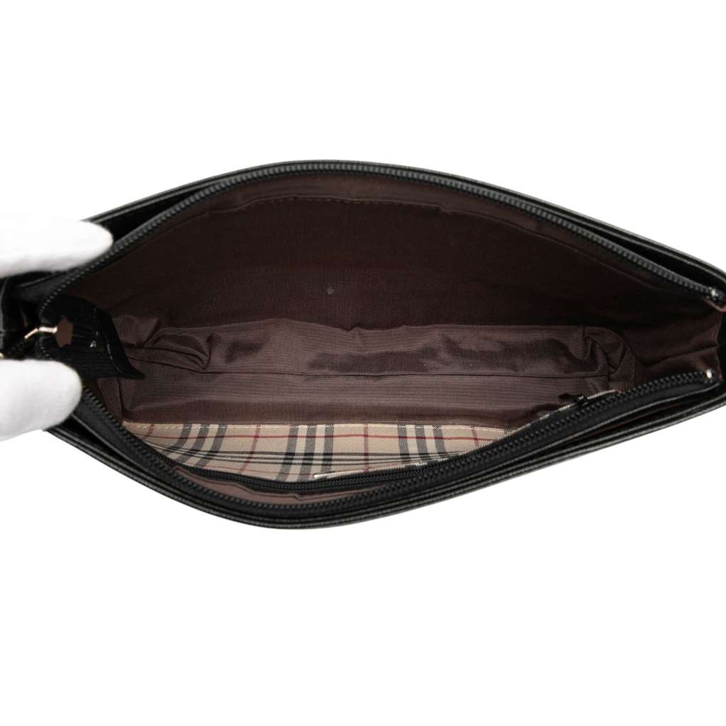 Burberry Leather Shoulder Bag - 4