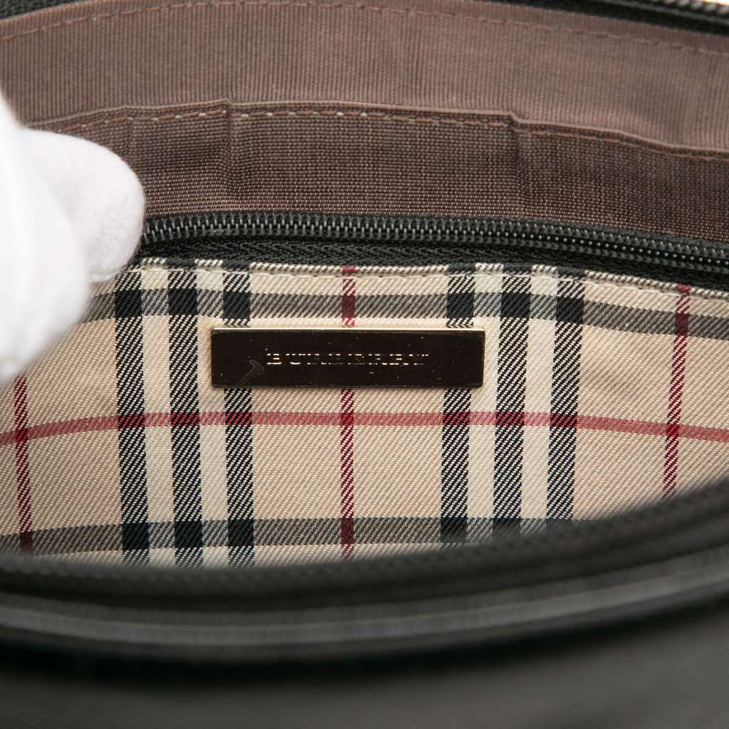 Burberry Leather Shoulder Bag - 5