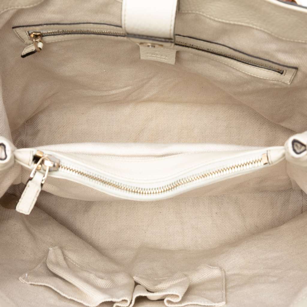 Gucci Medium GG Canvas Bamboo Diana Tote - 4