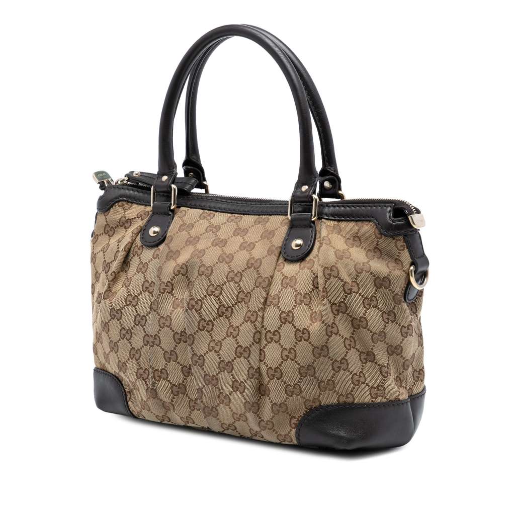Gucci GG Canvas Sukey Satchel - 2