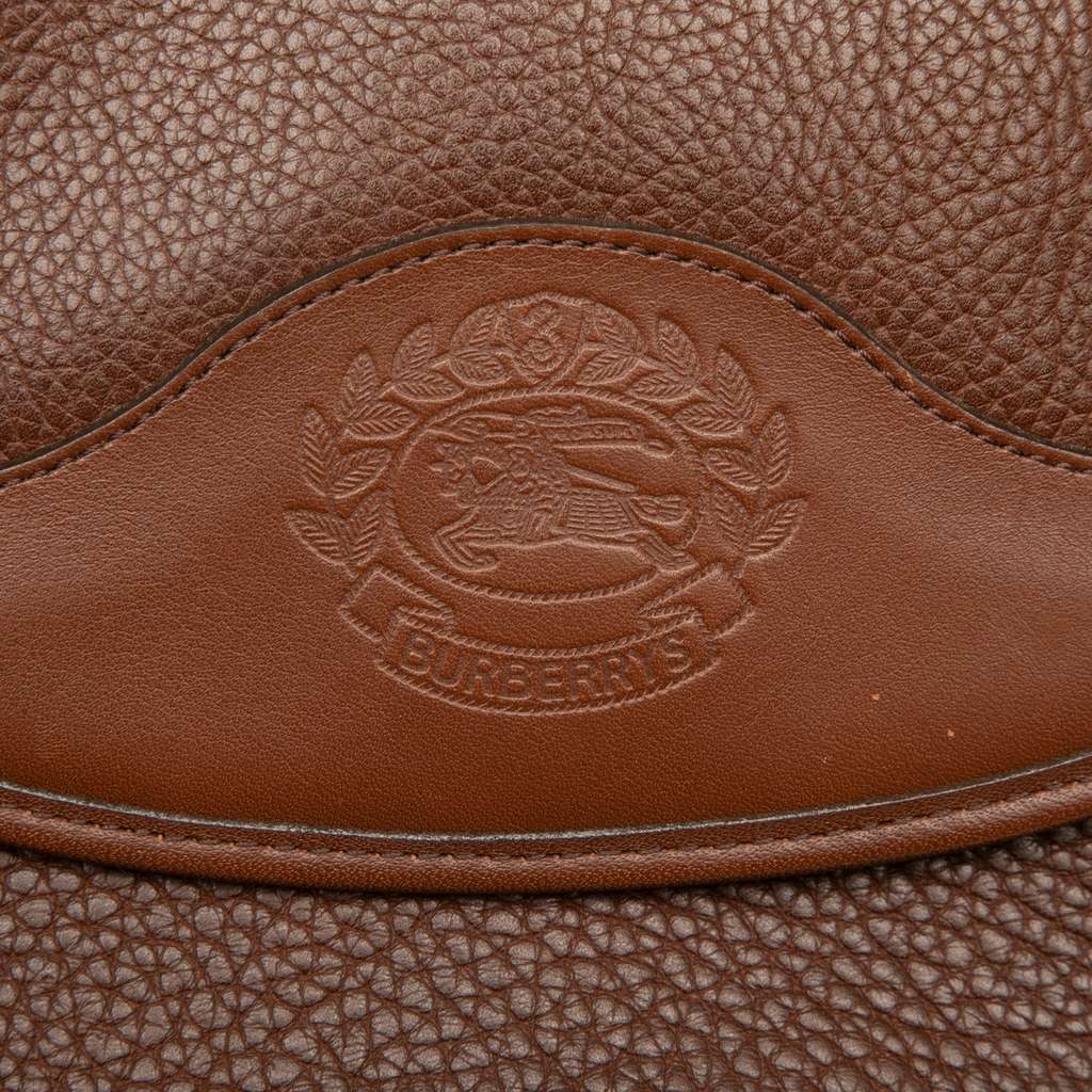 Burberry Pebbled Leather Crossbody - 5