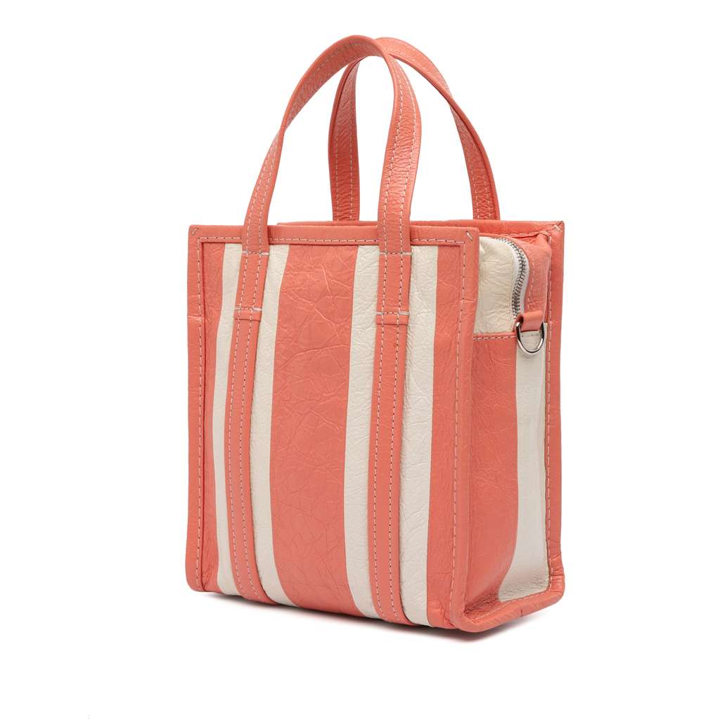 Balenciaga XS Lambskin Bazar Shopper Satchel - 2