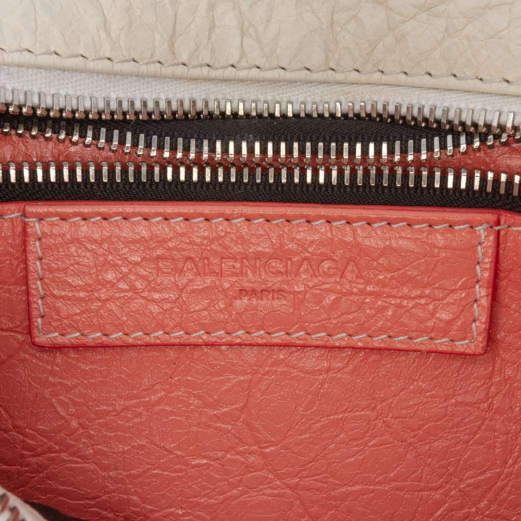 Balenciaga XS Lambskin Bazar Shopper Satchel - 5