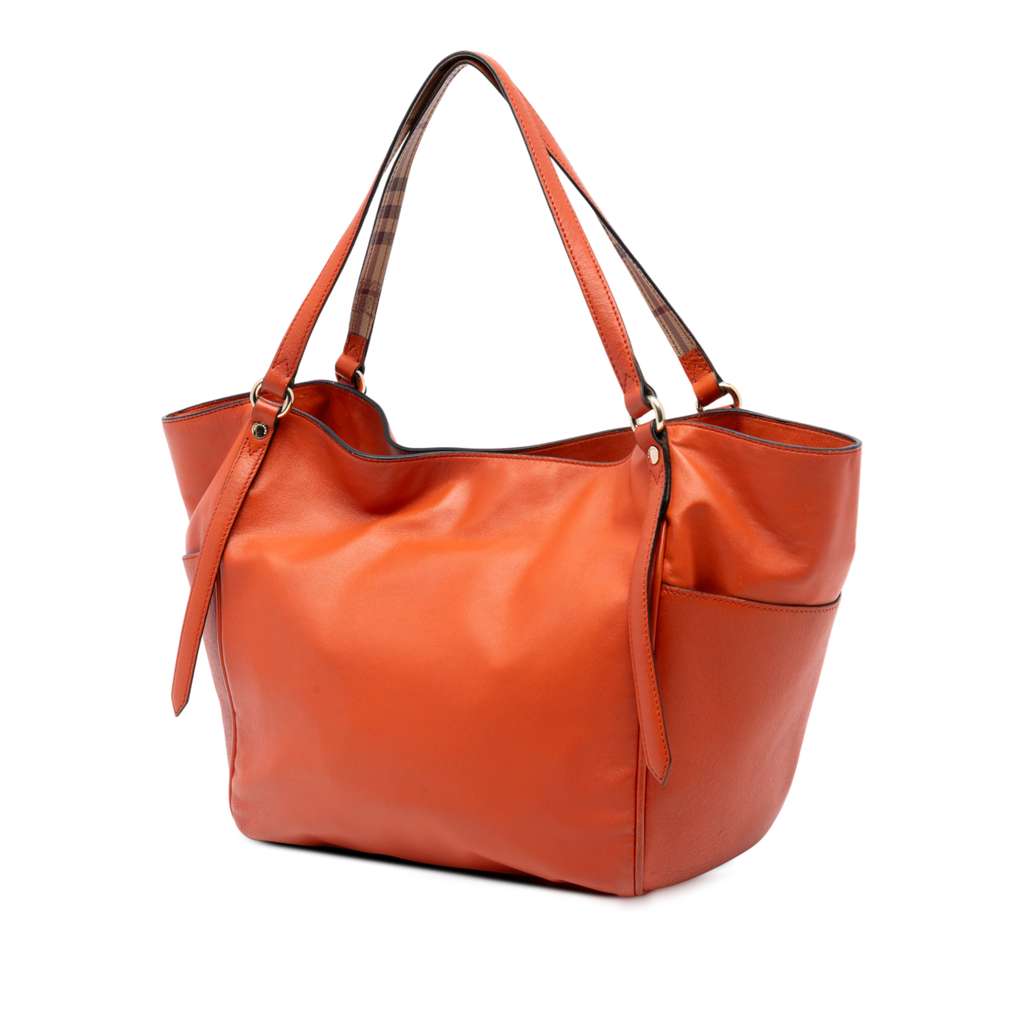 Burberry Small Leather Canterbury Tote - 2
