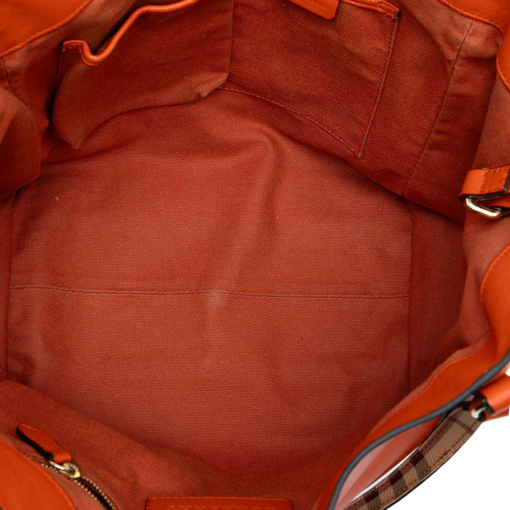 Burberry Small Leather Canterbury Tote - 4