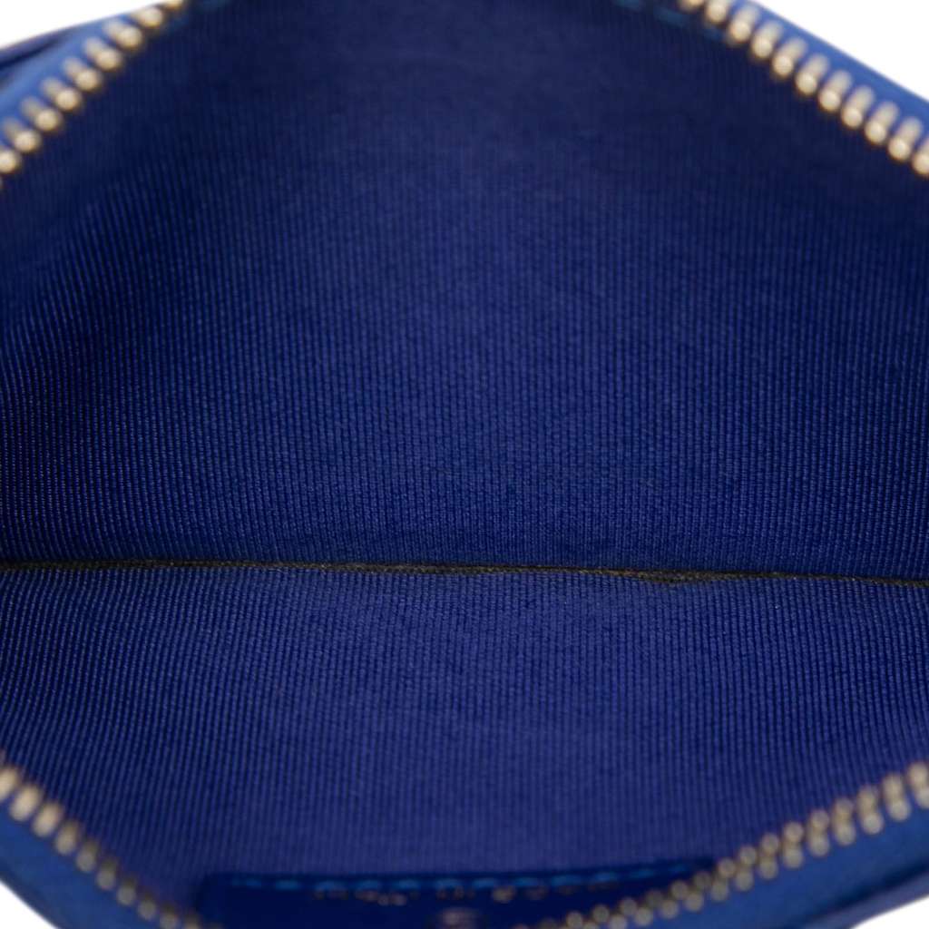 Chanel CC Chevron Calfskin Zip Wallet - 4