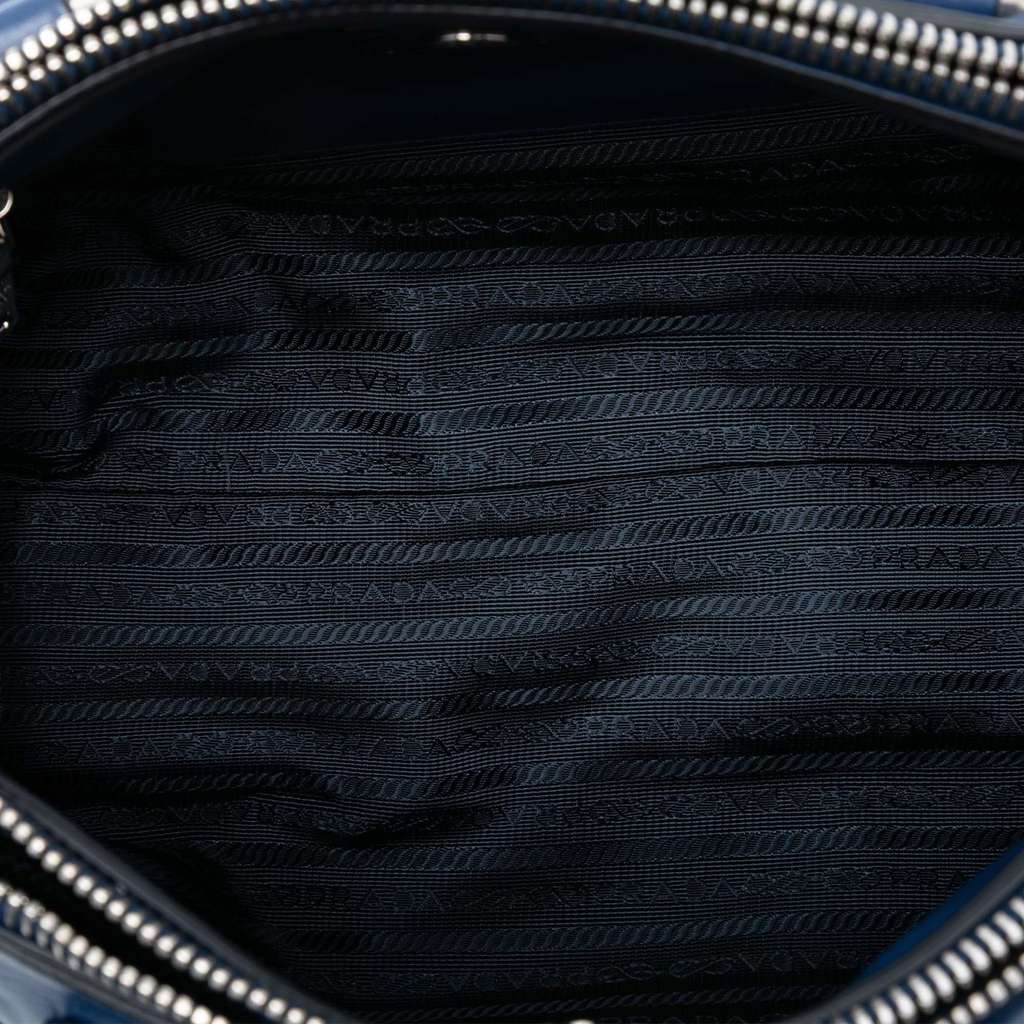 Prada Soft Calf Double Zip Satchel - 4
