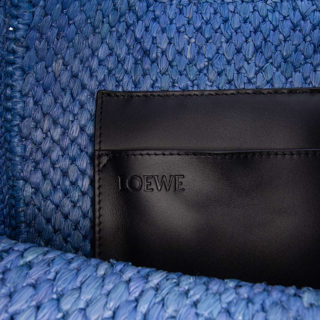 Loewe Medium Raffia Font Tote - 5