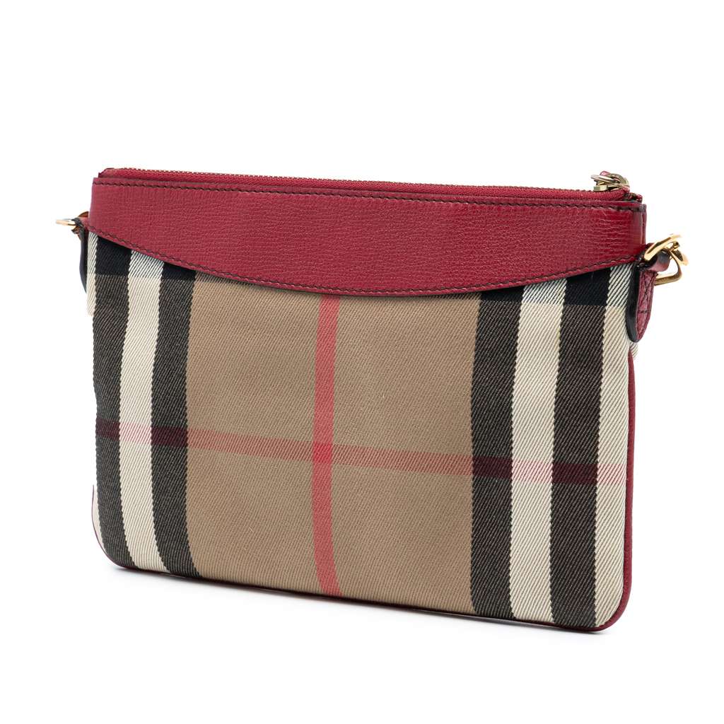 Burberry Mega Check Canvas Derby Peyton Crossbody - 2