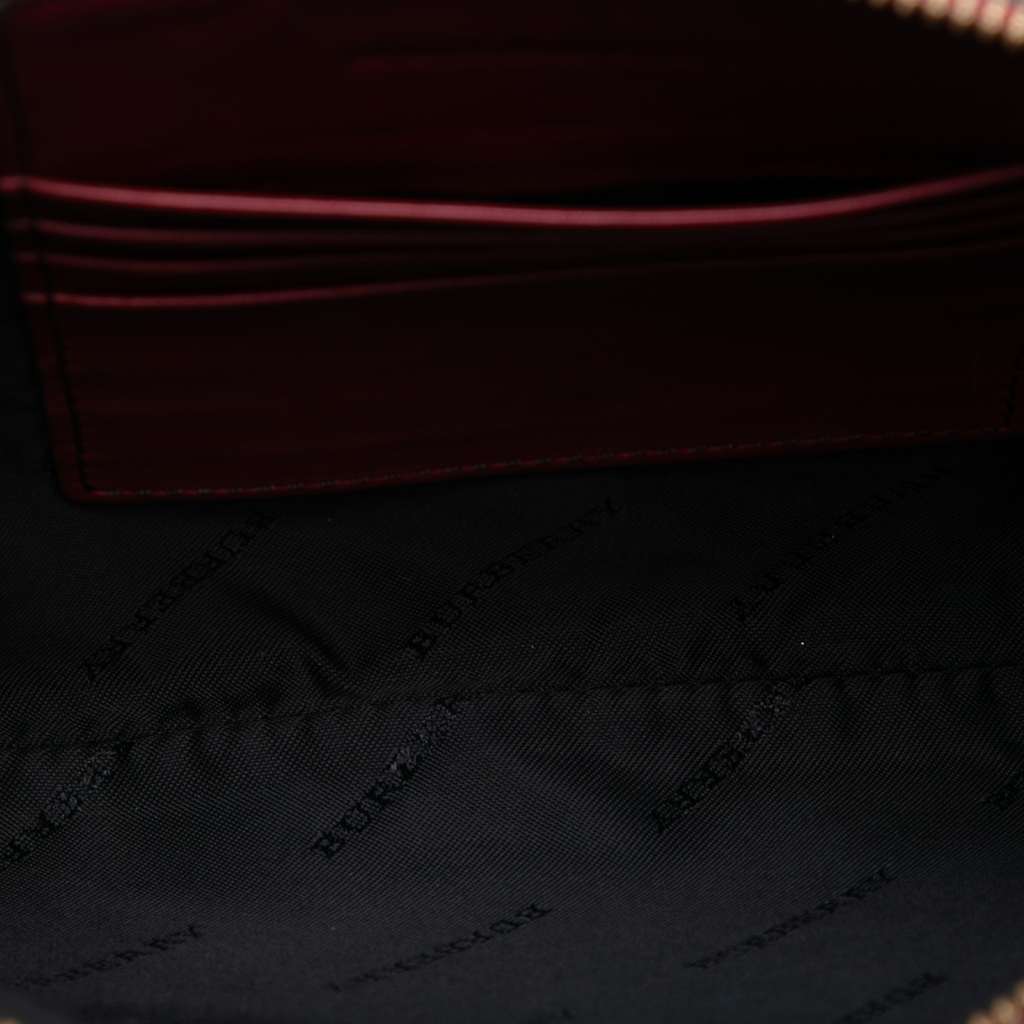 Burberry Mega Check Canvas Derby Peyton Crossbody - 4