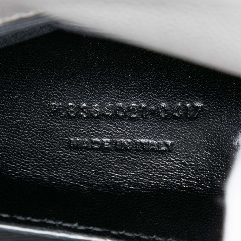 Saint Laurent Medium Grain De Poudre Monogram Kate Crossbody - 5