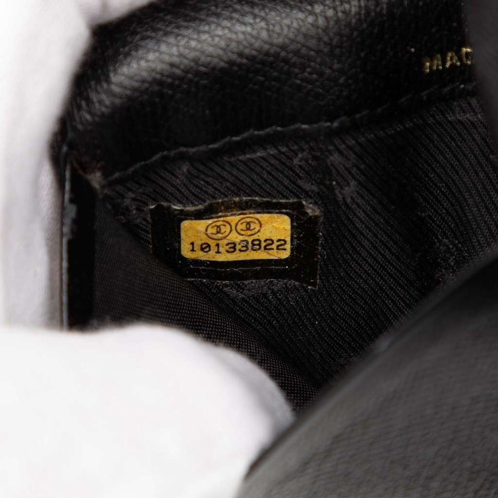 Chanel Grained Calfskin CC Button Card Case - 5