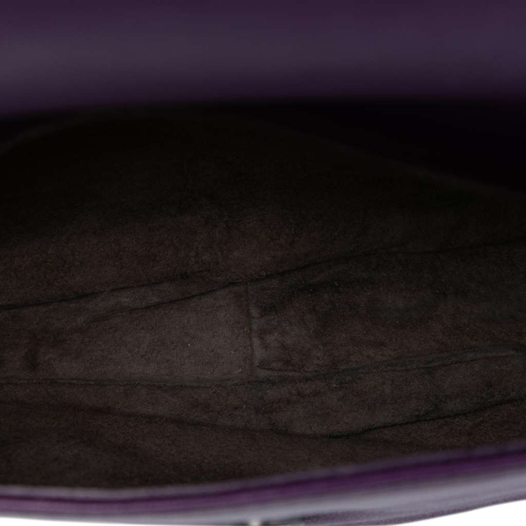 Bottega Veneta Leather Intrecciato Double Sided Flap Satchel - 4