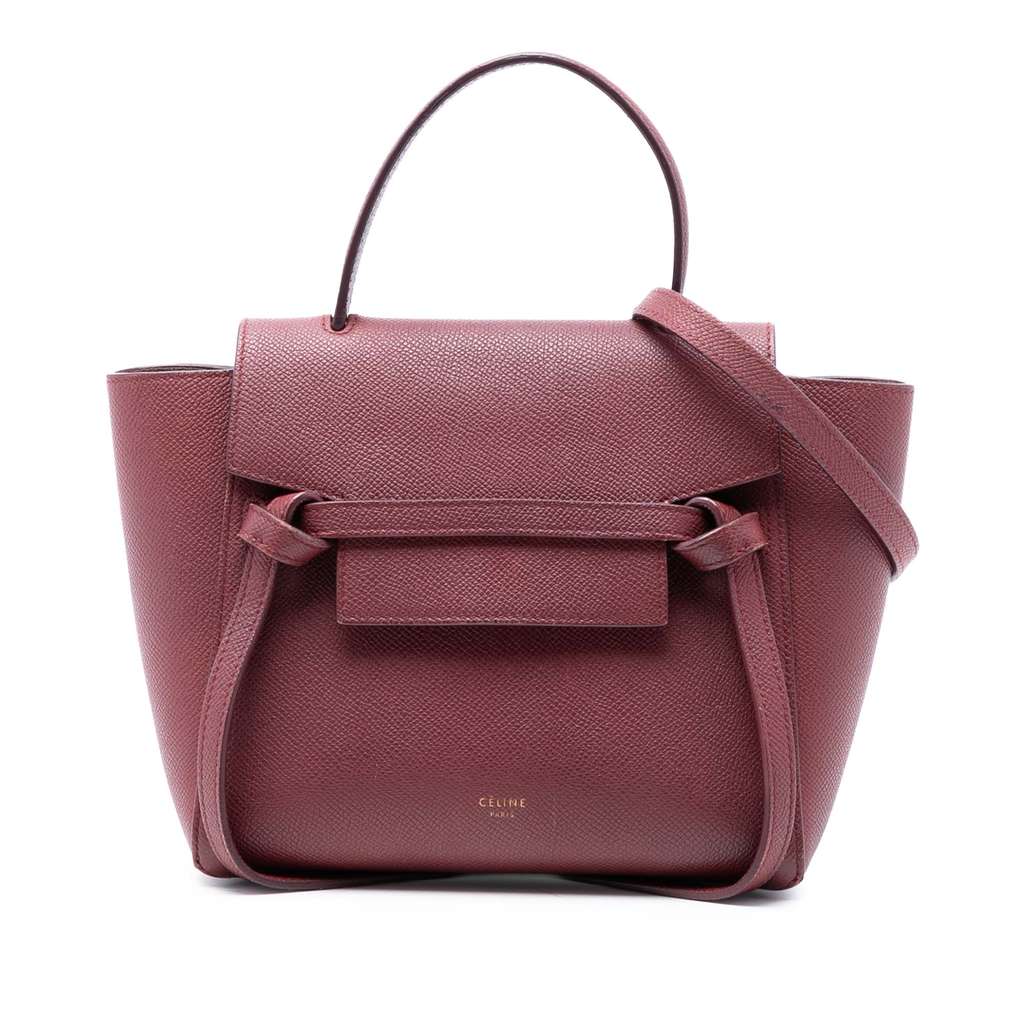 Celine Nano Grained Calfskin Belt Bag