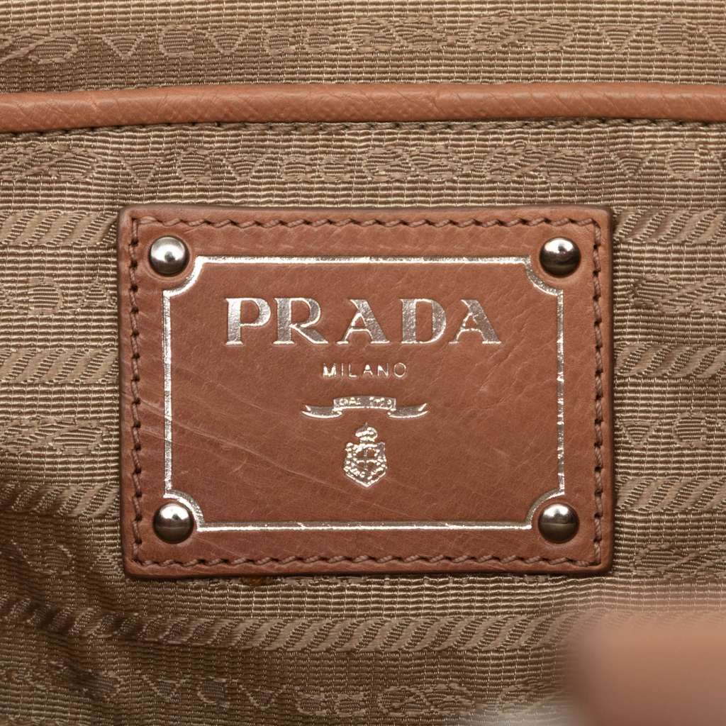 Prada Vitello Ribbon Satchel - 5