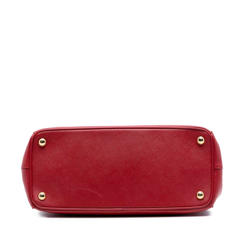 Prada Small Saffiano Lux Galleria Double Zip Satchel - 3