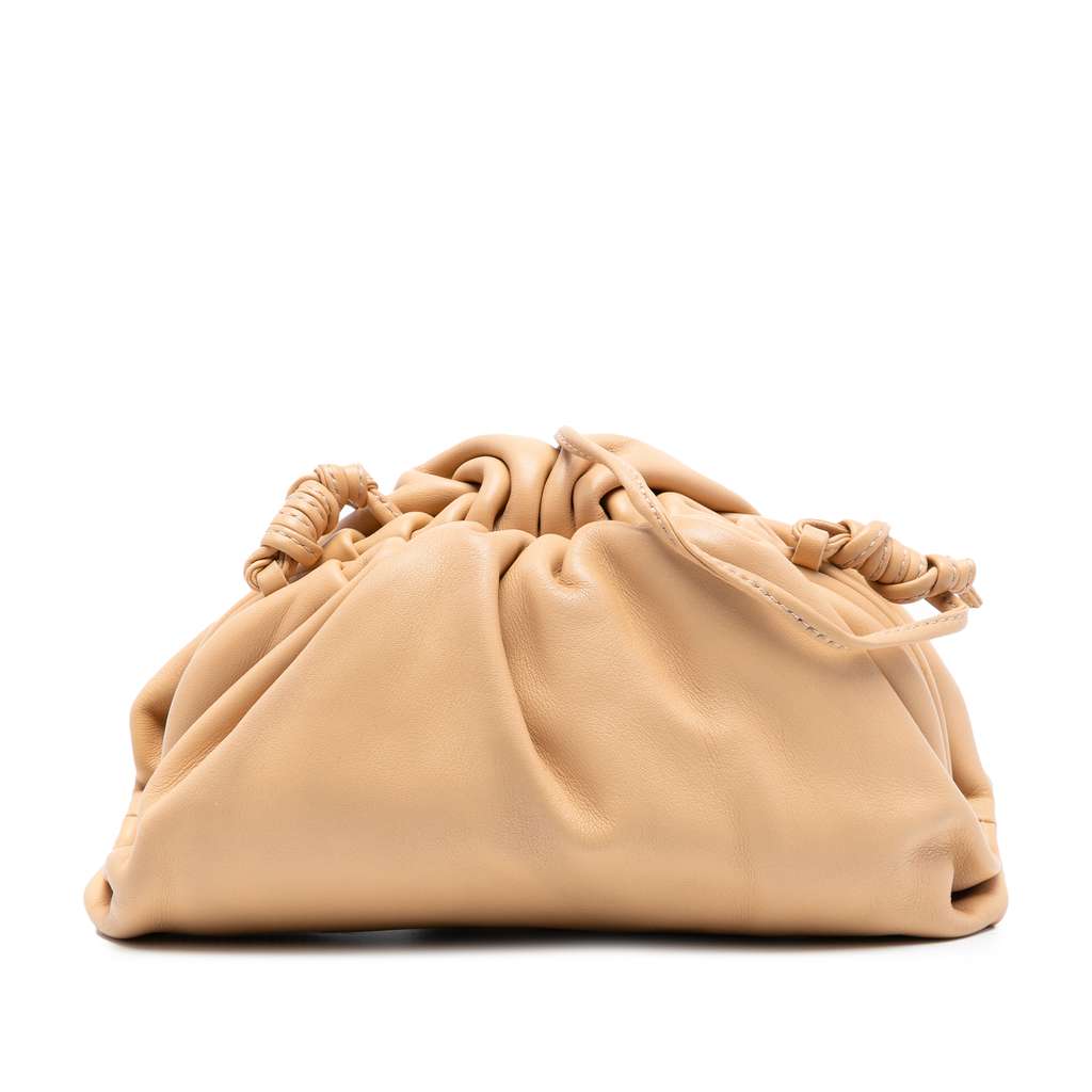 Bottega Veneta Lambskin The Mini Pouch Crossbody