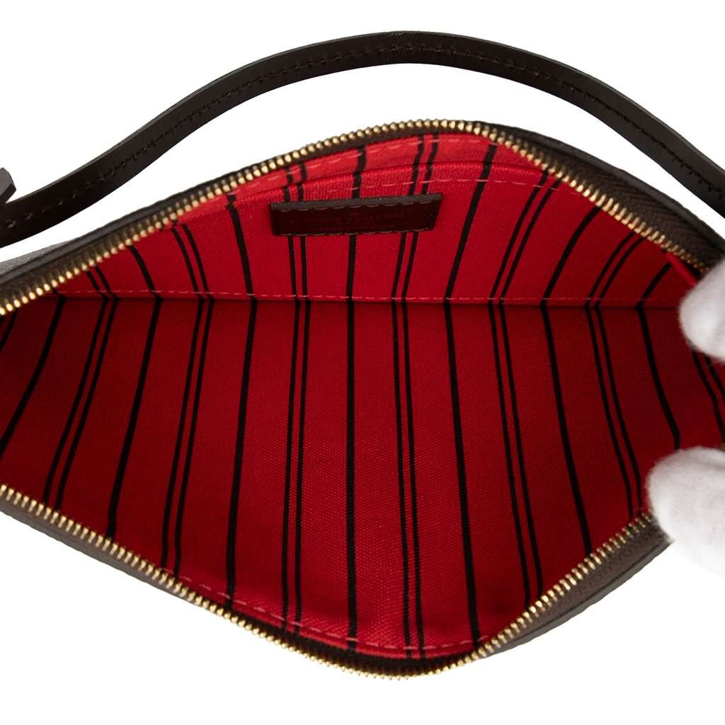 Louis Vuitton Damier Ebene Neverfull Pouch MM - 4