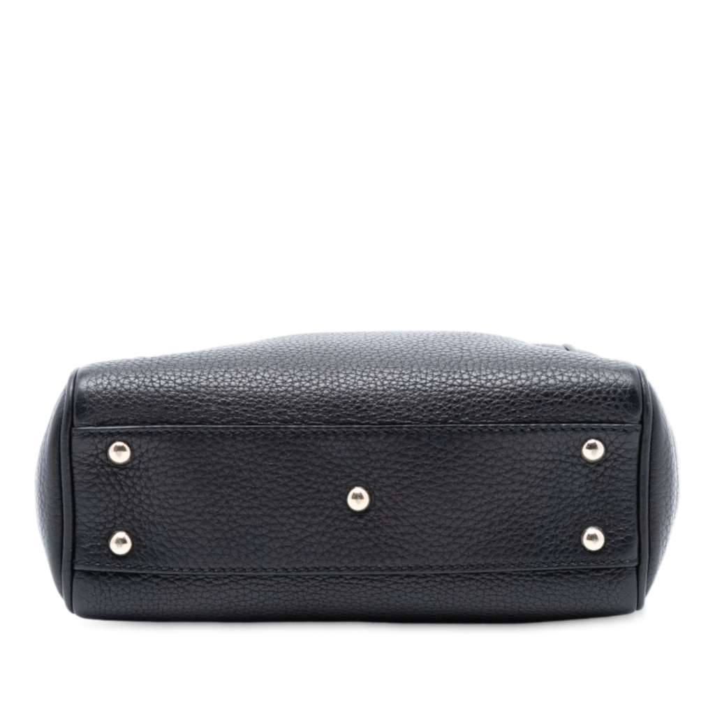 Gucci Mini Calfskin Bamboo Shopper Satchel - 3