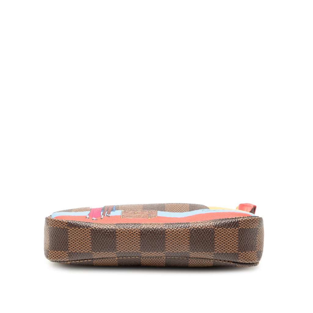 Louis Vuitton Damier Ebene Transatlantic Cruises Mini Pochette Accessoires - 3